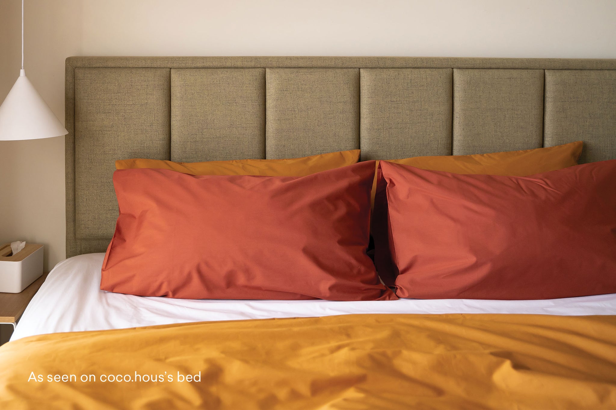 Crisp Pillow Cases Sustainable Bedding SOJAO