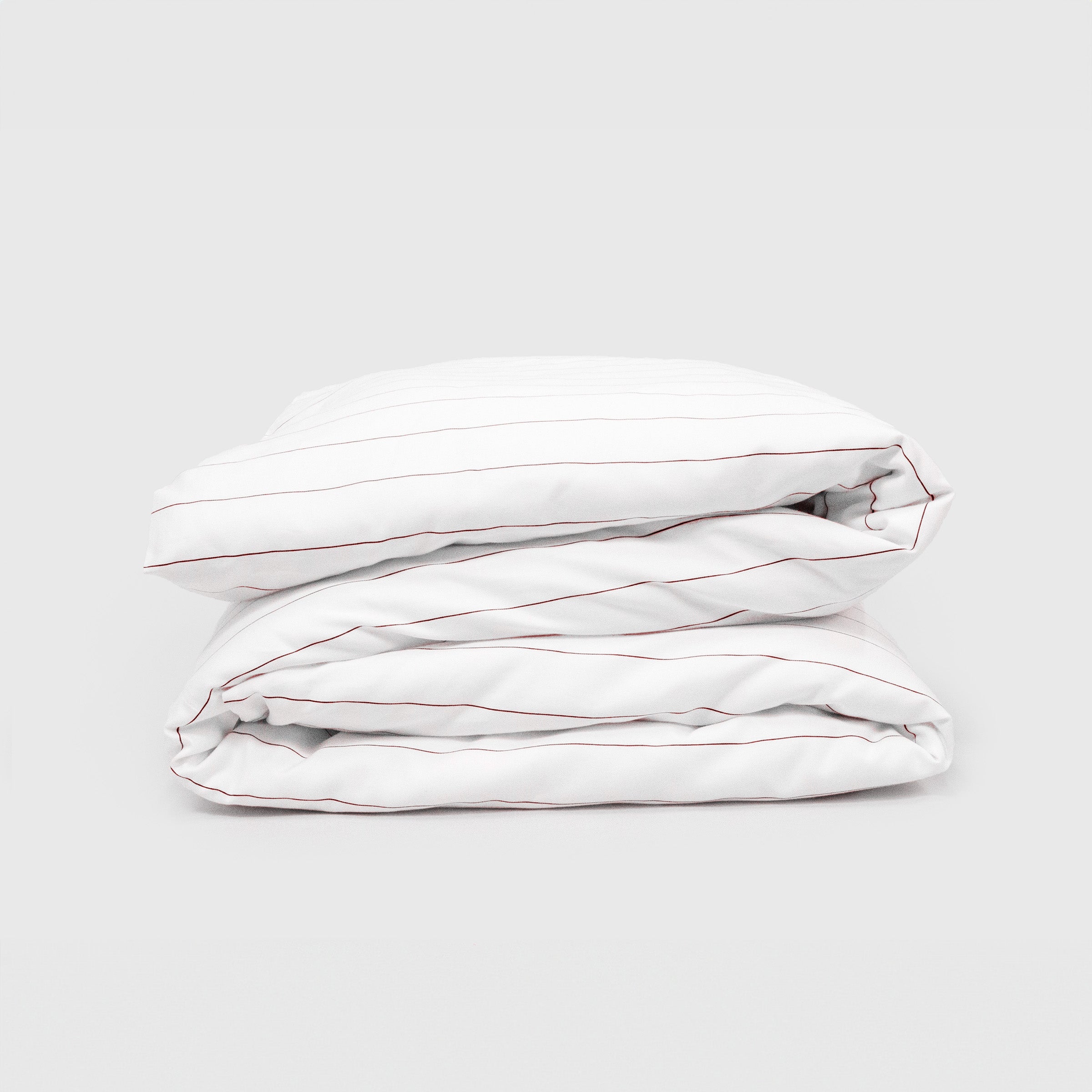 Classic Cedar Pinstripes Duvet Cover