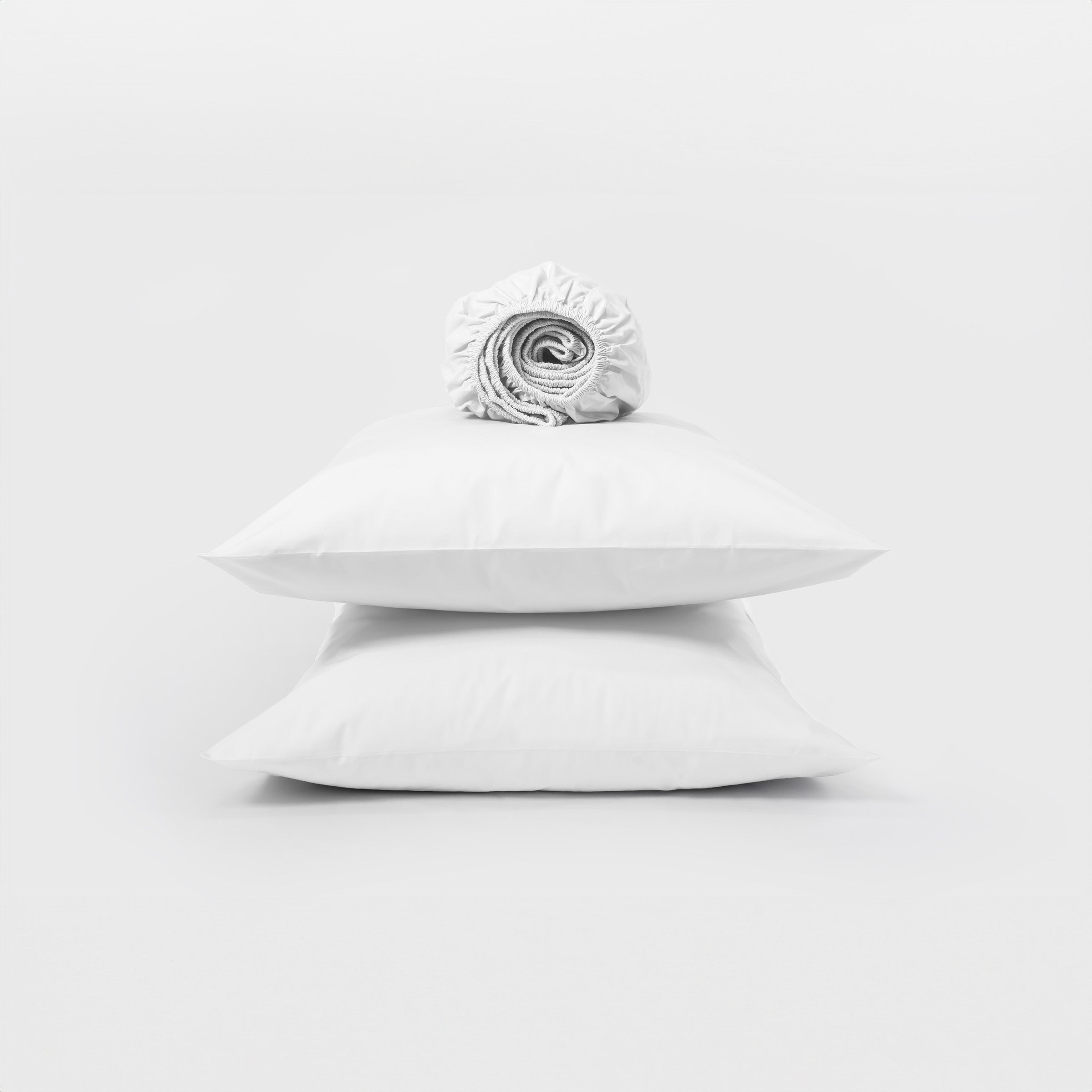 crisp-white-sheet-set-with-fitted-sheet-pillowcase-pair-by-sojao