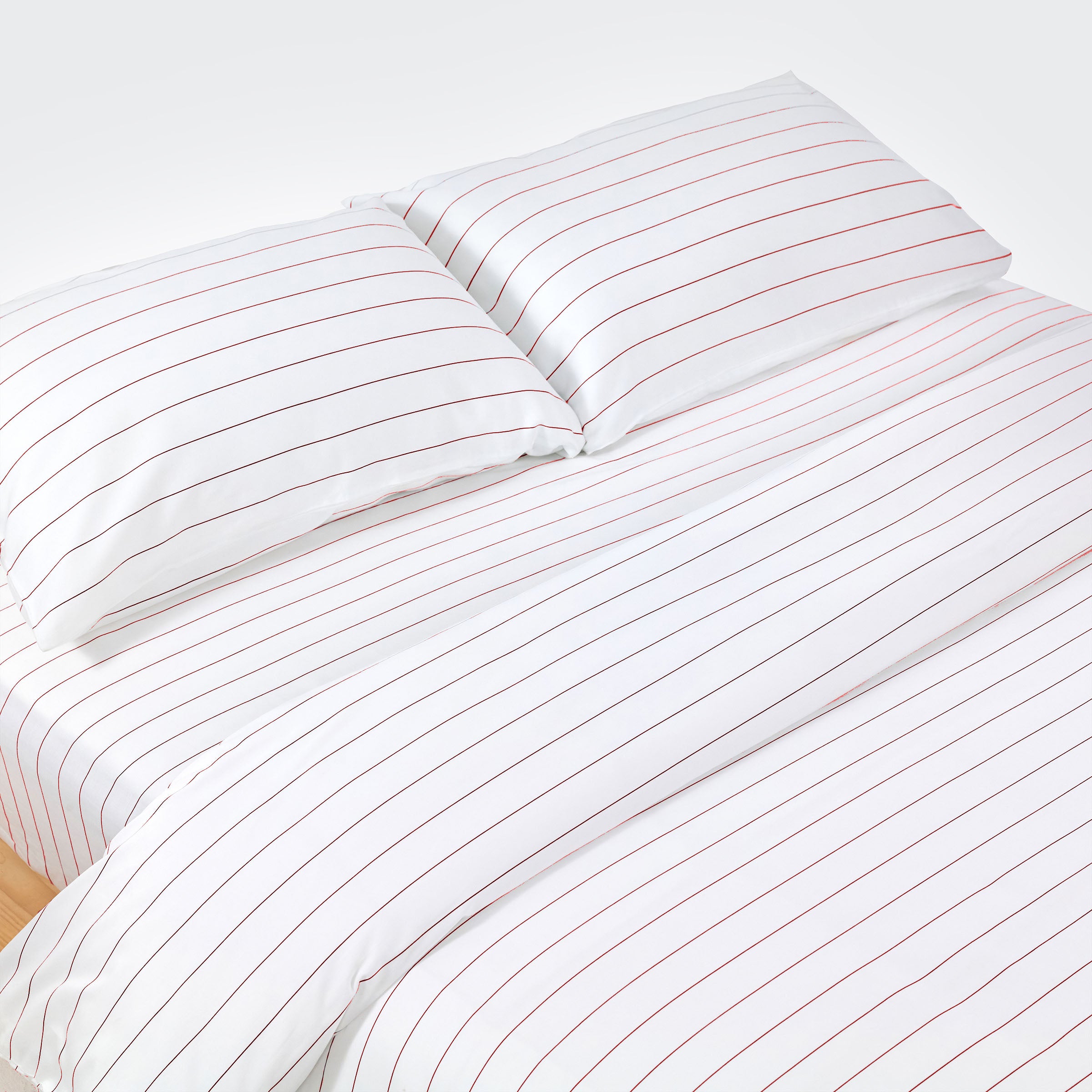 Classic Cedar Pinstripes Duvet Cover