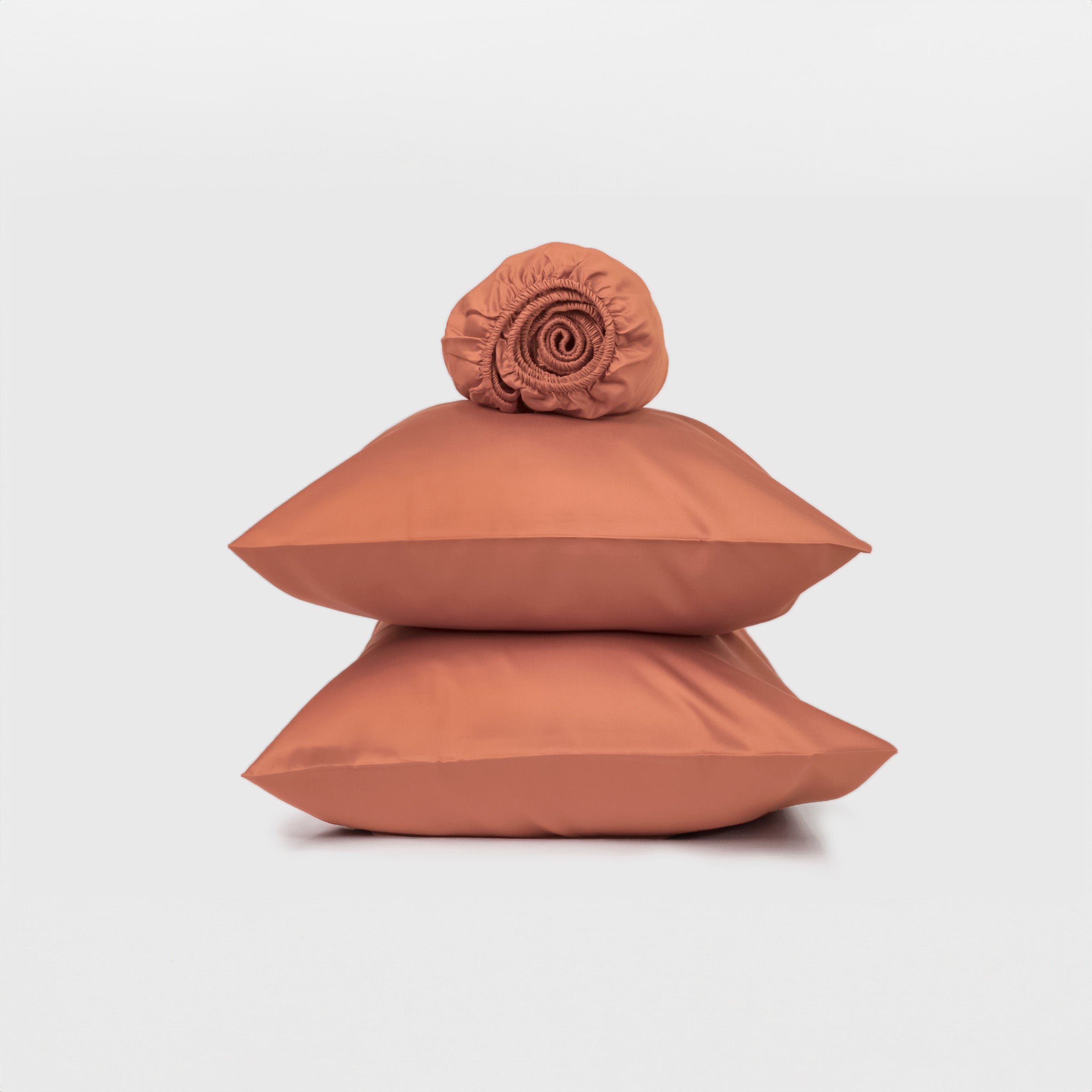 classic-peach-sheet-set-with-fitted-sheet-pillowcase-pair-by-sojao