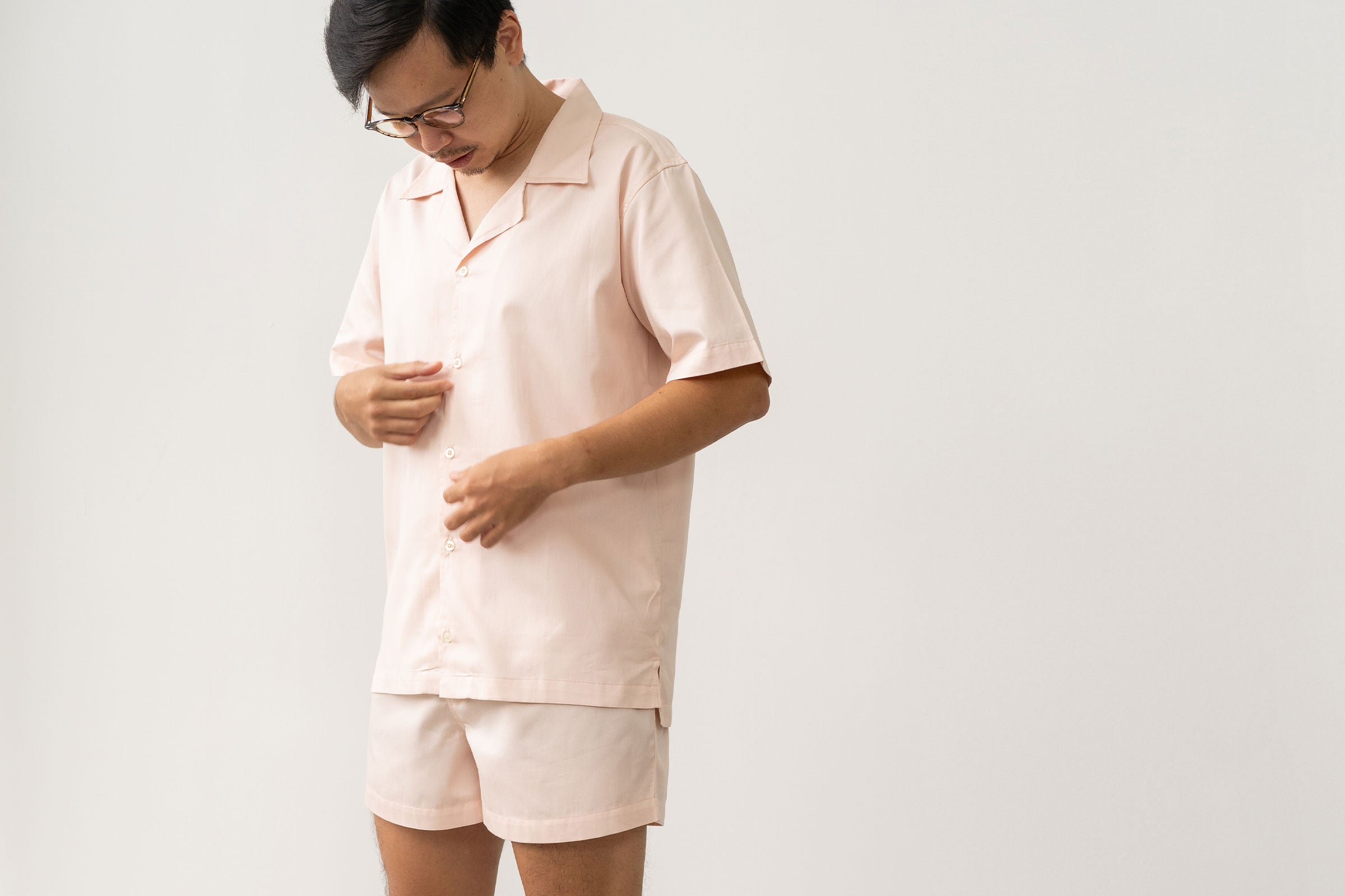 Men s Loungewear Shirt Organic Cotton Loungewear SOJAO