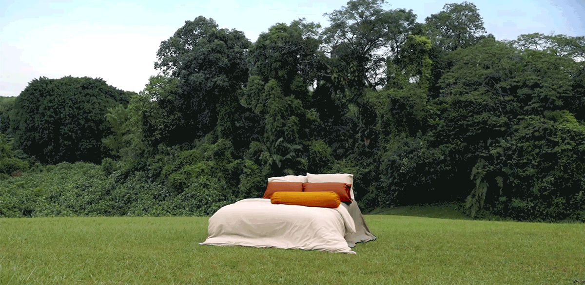 Bed Builder Sustainable Bed Sheets SOJAO Singapore