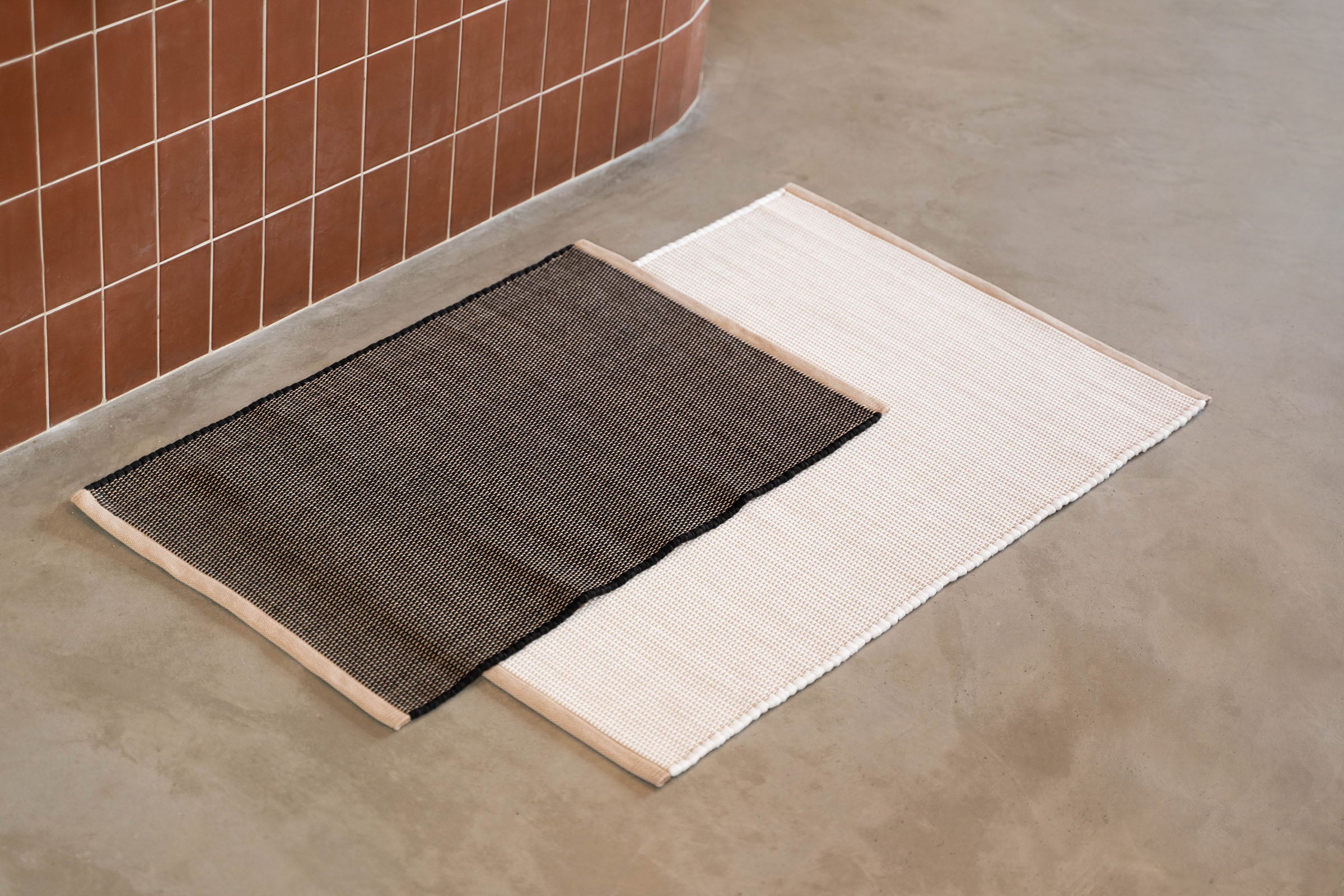 White Floor Towel 32 Thread Cotton Jacquard Thickened Floor Towel SPA  Bathroom Foot Stomping Floor Mat