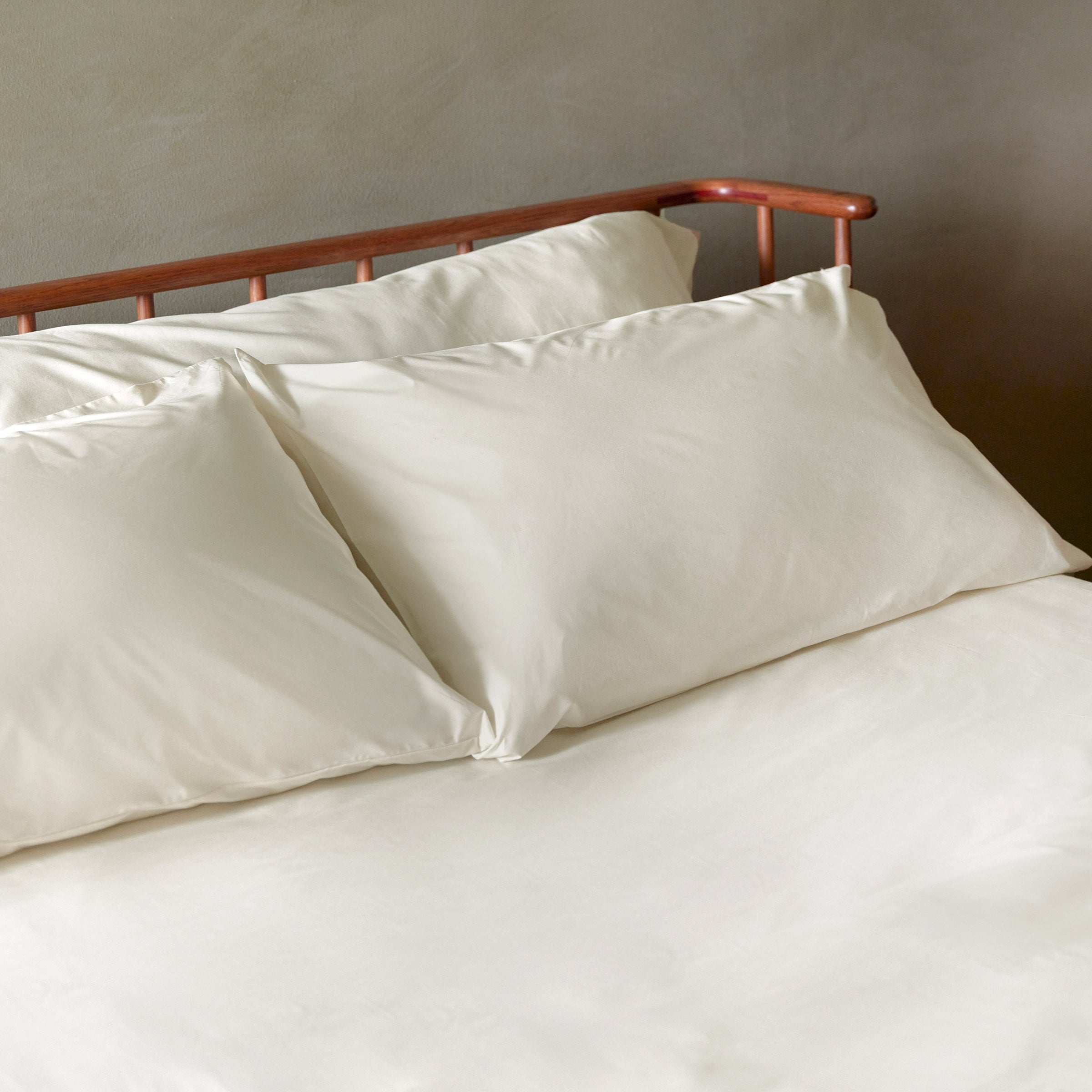 Crisp Oat Pillow Case Pair