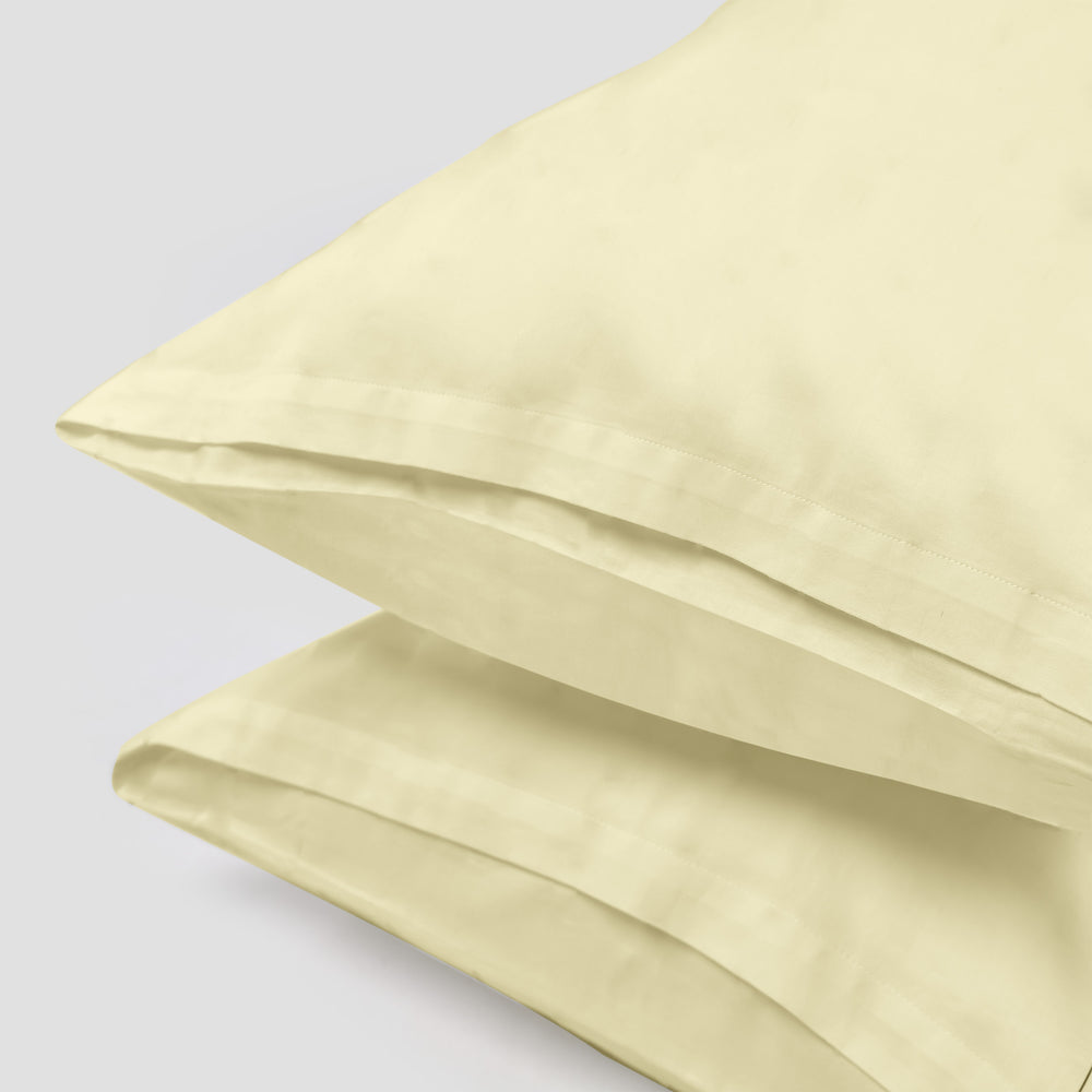 Classic Butter Pillow Case Pair