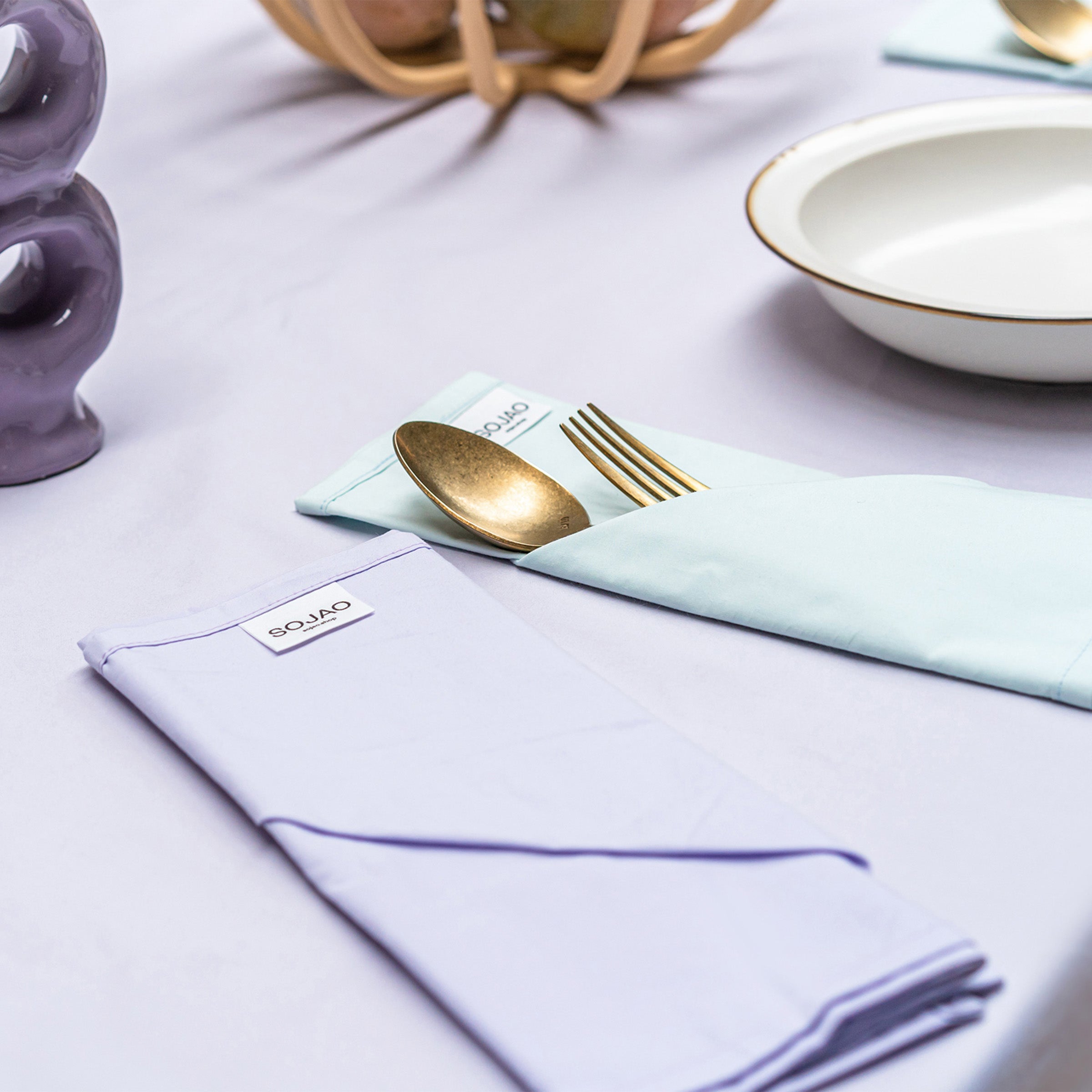 organic-cotton-cloth-crisp-napkins-lilac-mint-in-multi-variants-colour-by-sojao