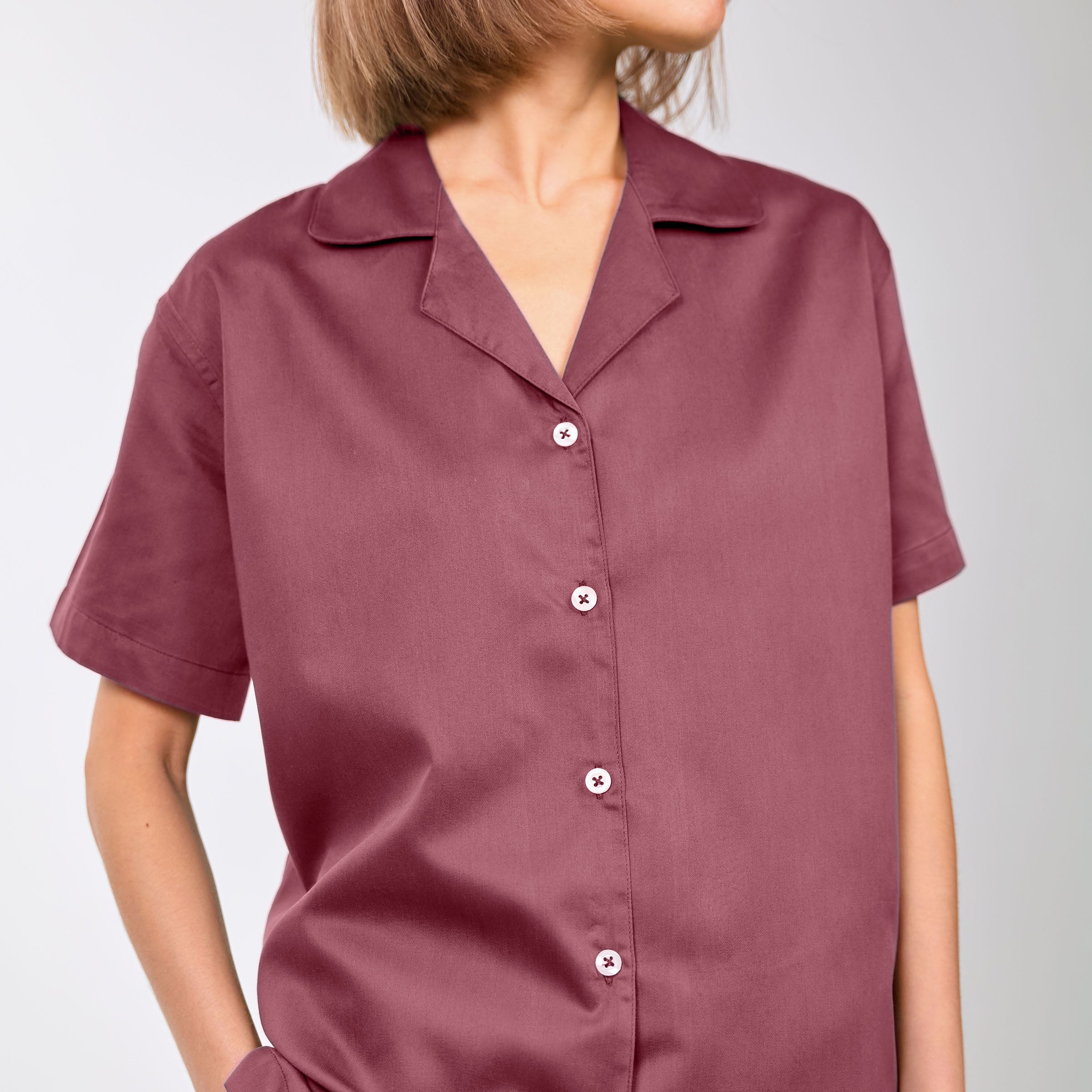 Organic Cotton Women's Loungewear Shirt