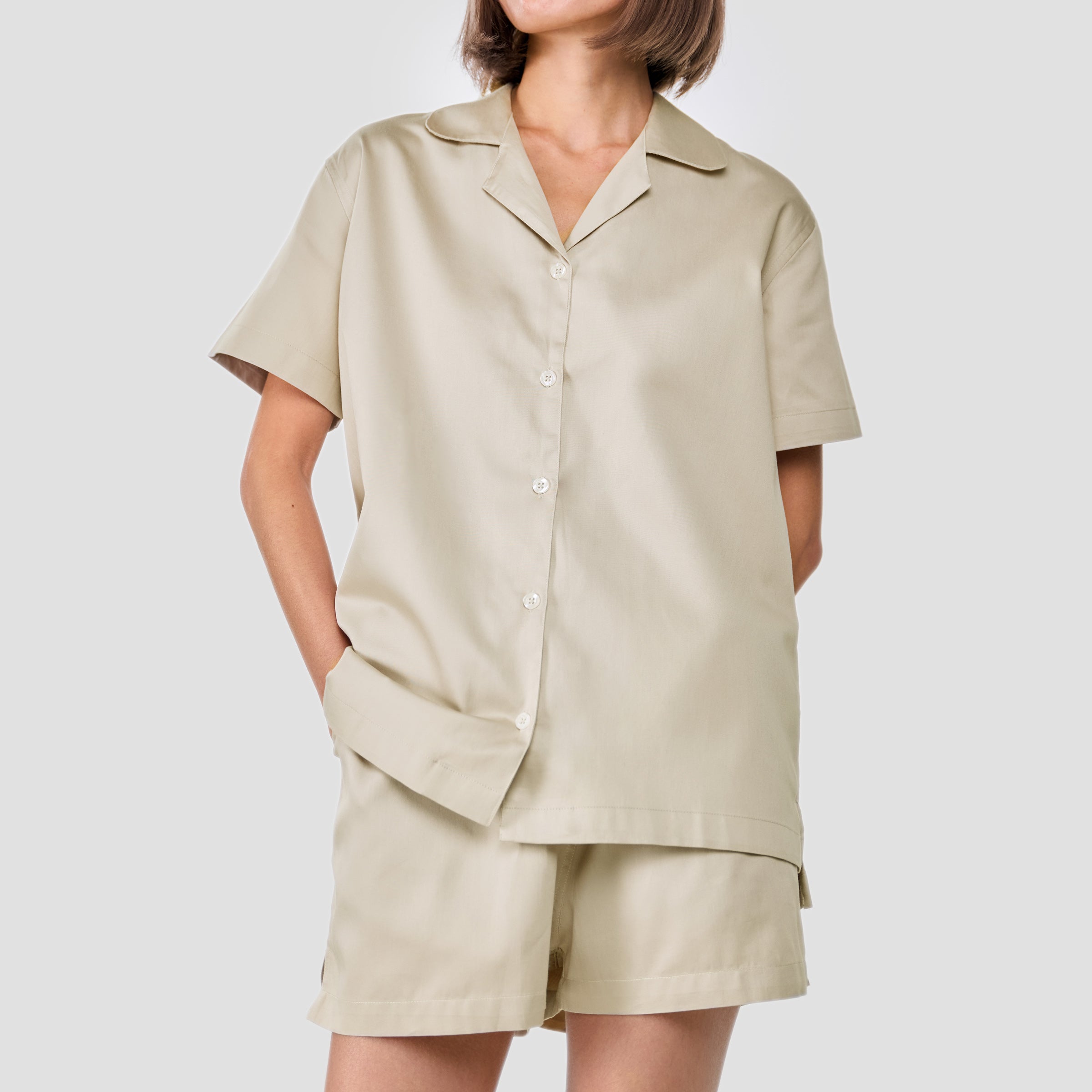 organic-cotton-womens-loungewear-shirt-in-sand-colour-by-sojao