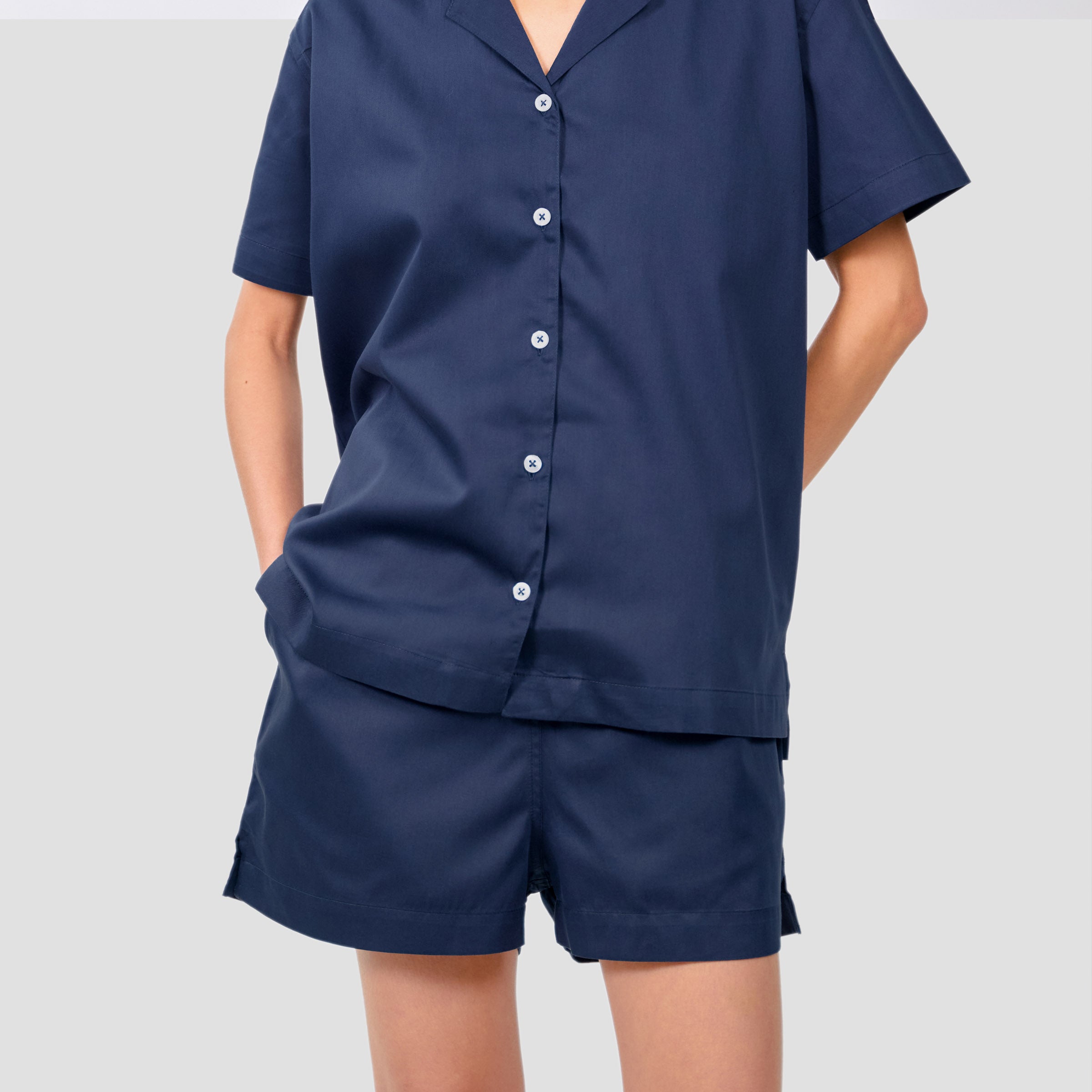 organic-cotton-womens-loungewear-shorts-in-navy-colour-by-sojao