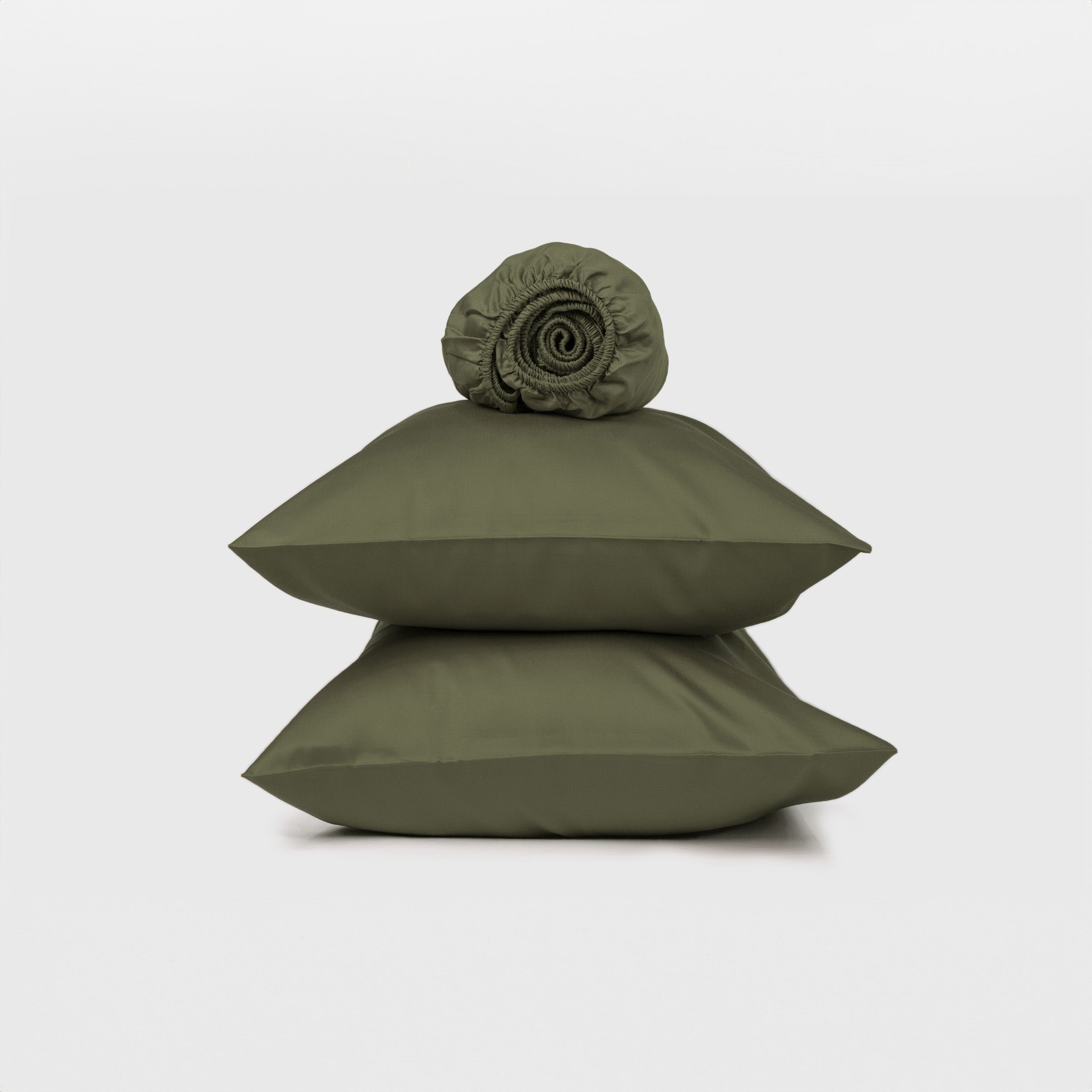 crisp-olive-sheet-set-with-fitted-sheet-pillowcase-pair-by-sojao