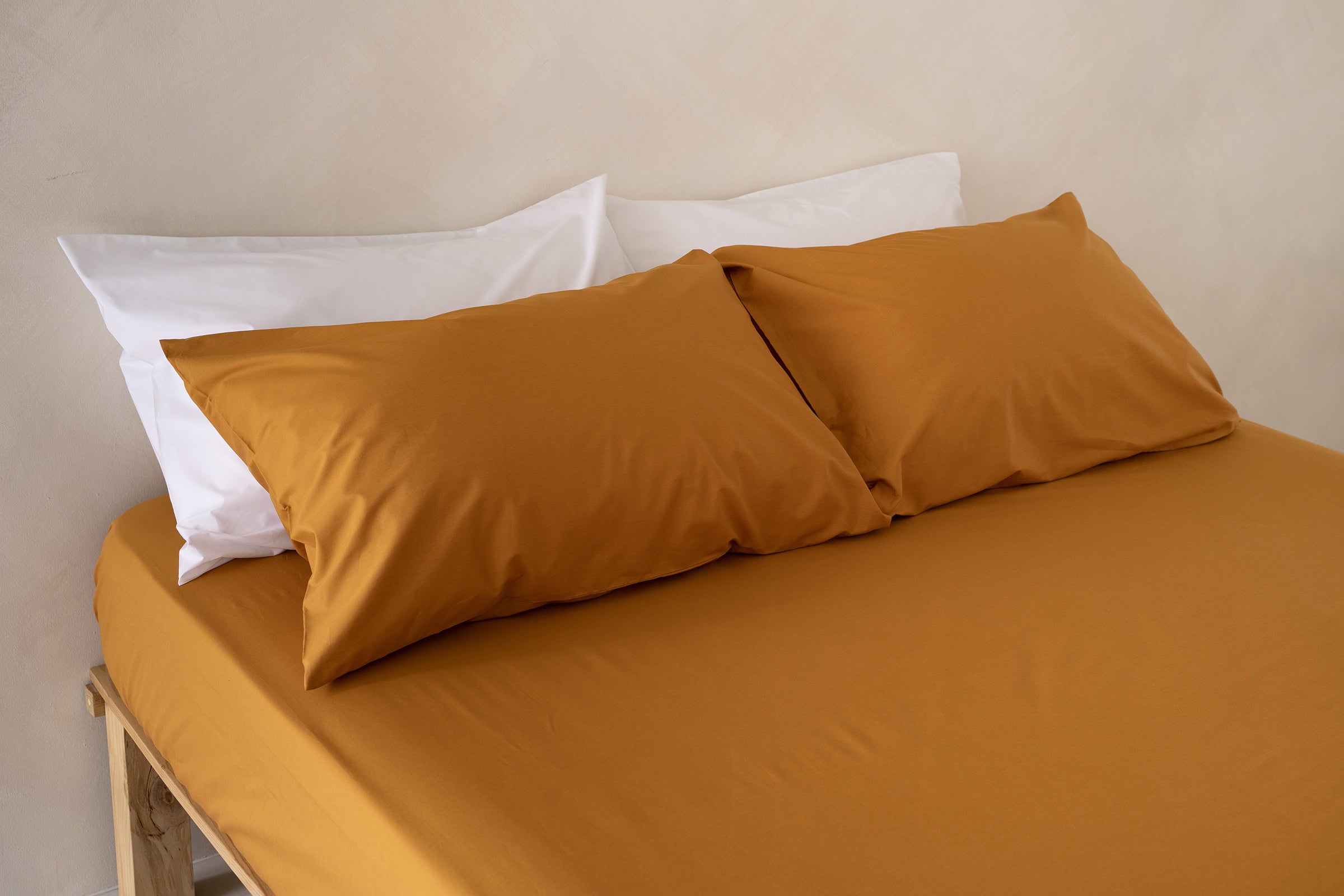 crisp-mustard-fitted-sheet-pillowcase-pair-white-pillowcase-pair-by-sojao.jpg