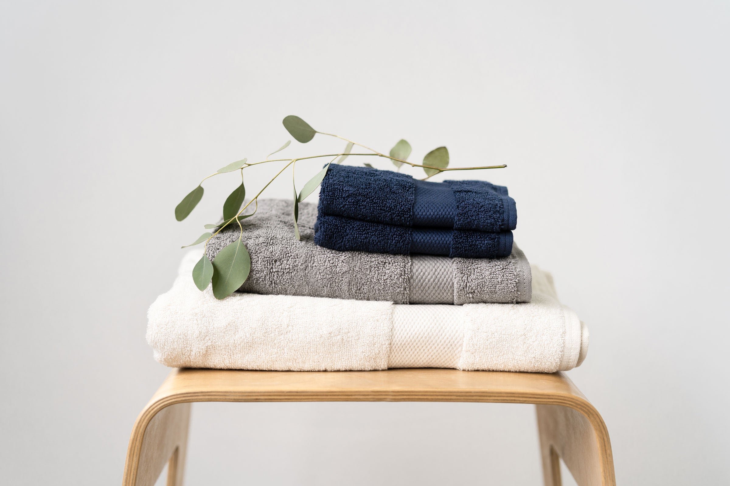 Organic cotton bath towels hot sale