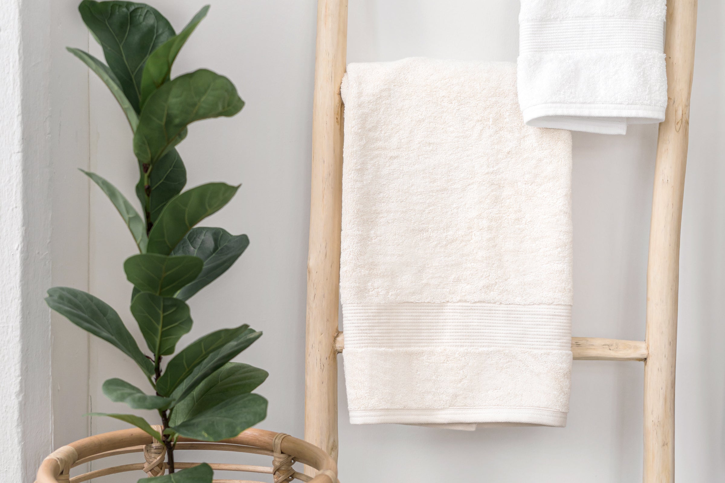 Natural hand online towels